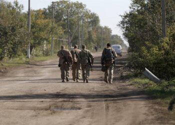Entrenamiento militar Ucrania. Foto agencias.