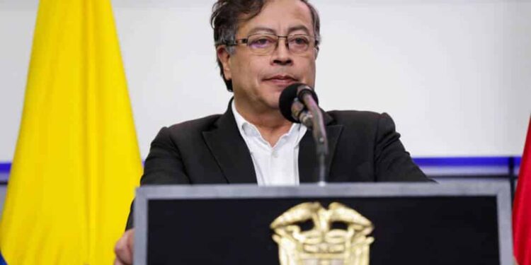 Gustavo Petro. Presidente de Colombia. Foto agencias.