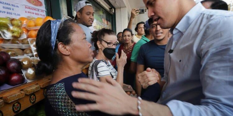 Juan Guaidó, Cagua, estado Aragua. 1 Octubre2 022. Foto Prensa