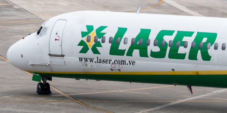 Laser Airlines. Foto de archivo.