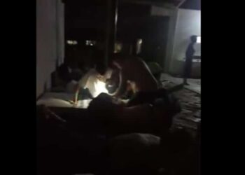 Matamoros México, Venezolanos deportados desde EE.UU. Foto captura de video.