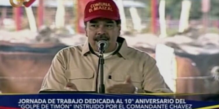Nicolás Maduro. Foto captura de video.
