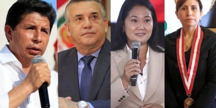 Pedro Castillo, Daniel Urresti, Keiko Fujimori y Patricia Benavides aparecen como "muertos", según el Sistema Informático Nacional de Defunciones (Sinadef)