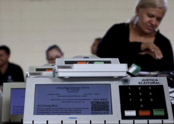 Presidenciales Brasil urnas electrónicas. Foto de archivo.