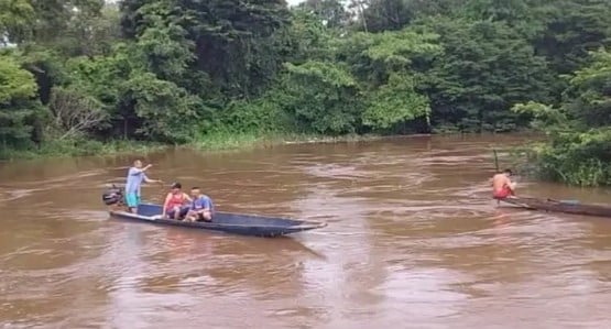 Táchira. caudal del río Piscurí. Foto captura de video.