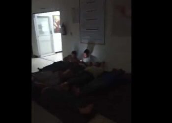 Matamoros México, Venezolanos deportados desde EE.UU. Foto captura de video.