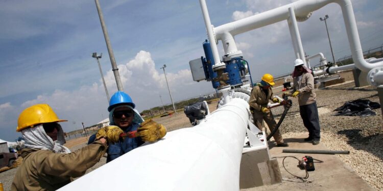 Gas Venezuela. Foto de archivo.