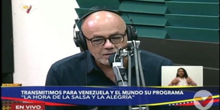 Jorge Rodríguez. Foto captura de video.