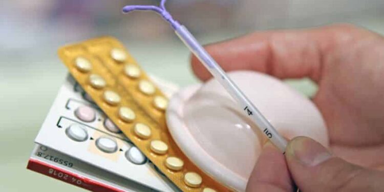 Métodos anticonceptivos.