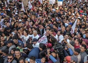 México, López Obrador. Foto @Claudiashein