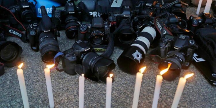 Periodismo, asesinatos. Foto referencial.