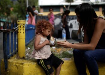 Protección de la niñez en Venezuela. Foto de archivo.