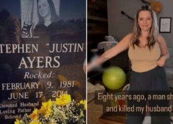 Stephen, esposo de Jessica, falleció hace 8 años tras recibir un disparo. Tik ok @thesingingwidow