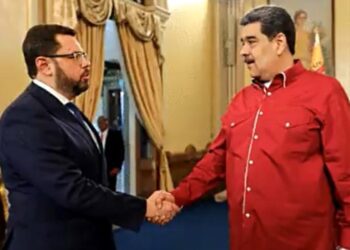 Antonio Ecarri y Nicolás Maduro. Foto captura de video @PresidencialVen