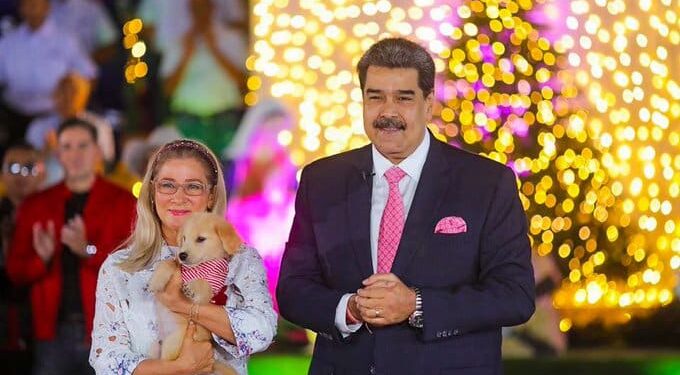 Cilia Flores y Nicolás Maduro. Foto @NicolasMaduro