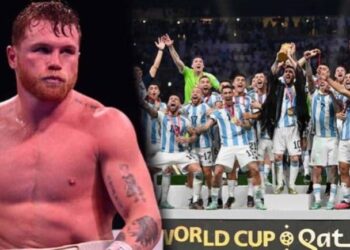 El mensaje de Canelo Álvarez para la selección de Argentina. Foto collage. 2