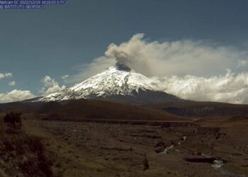 El volcán Cotopaxi. Ecuador. Foto @MelodiaNews