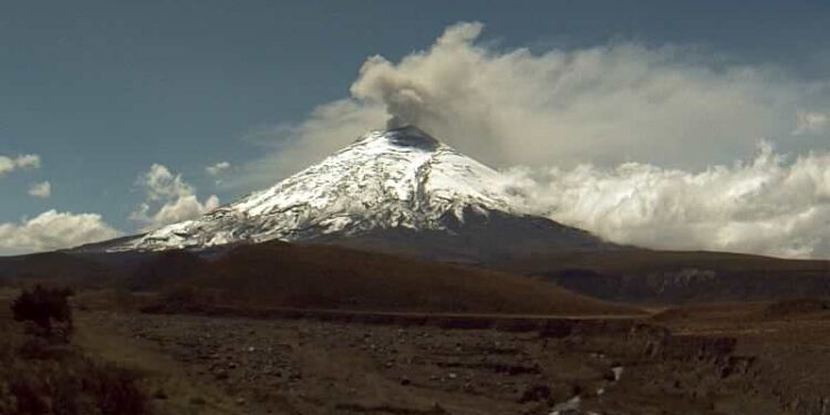 El volcán Cotopaxi. Ecuador. Foto @MelodiaNews