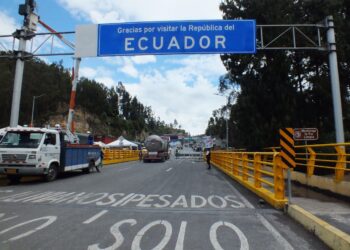 Frontera Ecuador. Foto de archivo.