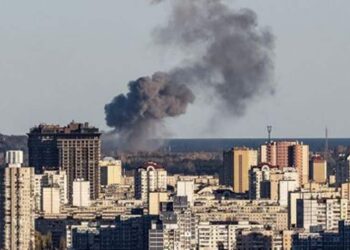 Kiev, ataques rusos. Foto agencias.