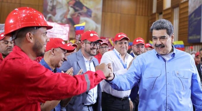 PDVSA. Nicolás Maduro. Foto @PresidencialVen