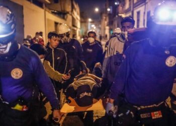 Personal de salud, protestas en Perú. Foto agencias.