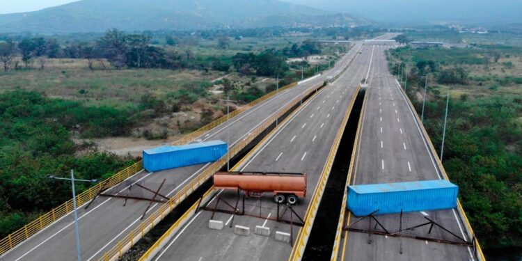 Puente Tienditas. Foto de archivo.