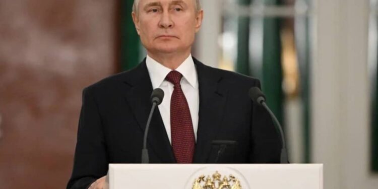 Vladimir Putin, presidente de Rusia. Foto Reuters