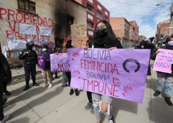 Bolivia. Feminicidios. Foto EFE.