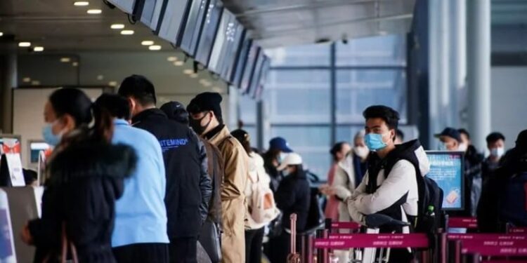 China, aeropuerto. Foto agencias.