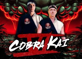 Cobra Kai Season 6. Foto de archivo.