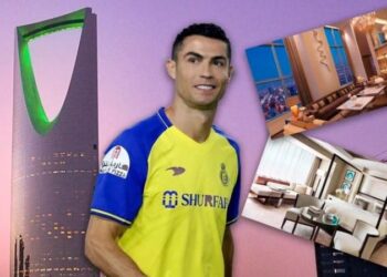 Cristiano Ronaldo. Foto collage.