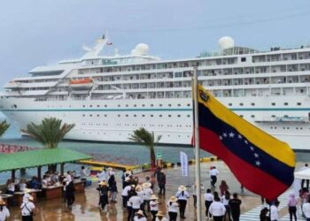 Crucero internacional a Venezuela. Foto de archivo.
