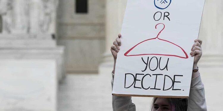 Derecho del aborto en EEUU. Foto agencias.