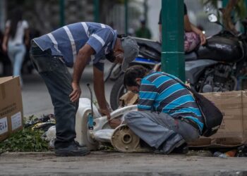 Hambre en Venezuela. Foto agencias.