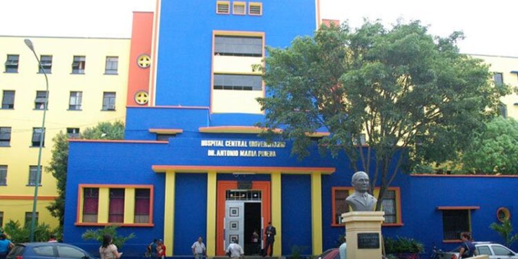 Hospital Central Antonio María Pineda. Foto de archivo.