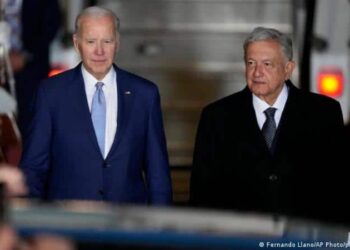 Joe Biden y AMLO. Foto AP.