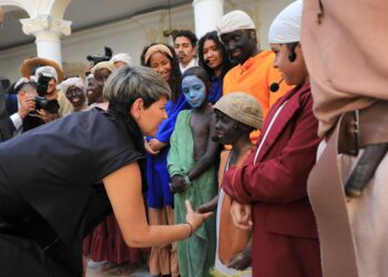 La primera dama de Colombia. Verónica Alcocer. Foto @PresidencialVen