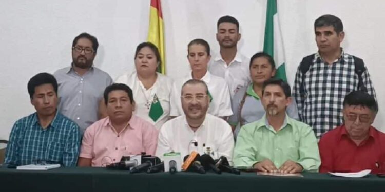 Los comités cívicos de Bolivia. Foto Correo del Sur.