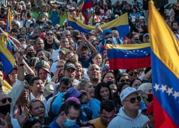 Venezuela, manifestación. Foto Prensa Primero Justicia