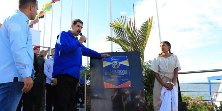 Nicolás Maduro. Complejo Histórico, Cultural y Memorial en La Guaira. Foto @PresidencialVen