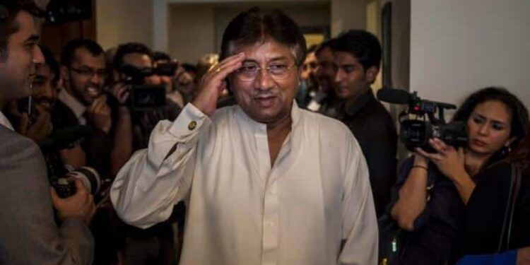 El expresidente de Pakistán Pervez Musharraf. Foto DW