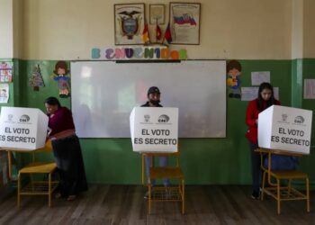 Elecciones locales en Ecuador. Foto agencias.