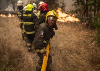 Incendio Chile. Foto BBC News