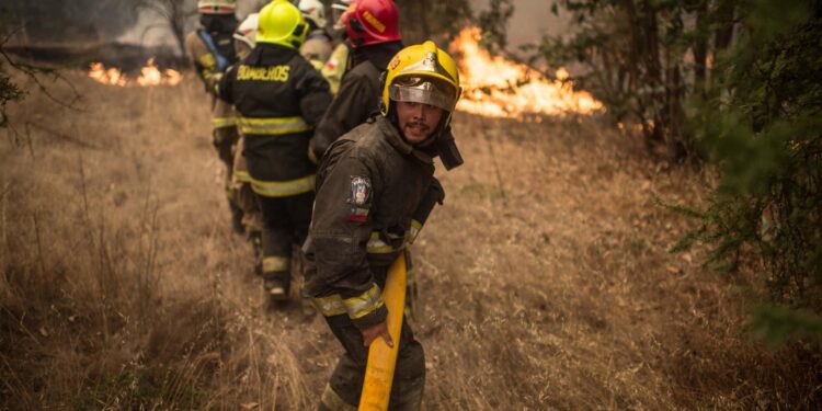 Incendio Chile. Foto BBC News