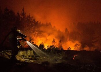 Incendios Chile. Foto agencias.