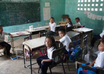 La escuela Marichen I en La Guajira. Foto Diario La Verdad.