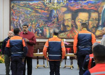 Maduro Fuerza de Tarea Humanitaria Simón Bolívar. Foto @PresidencialVen