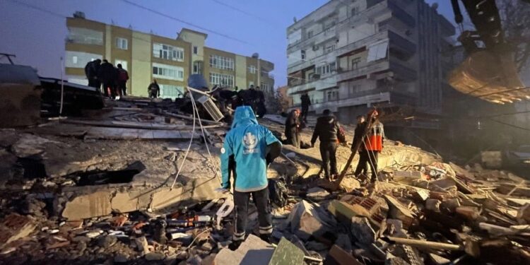 Siria, terremoto, Turquía. Foto agencias.