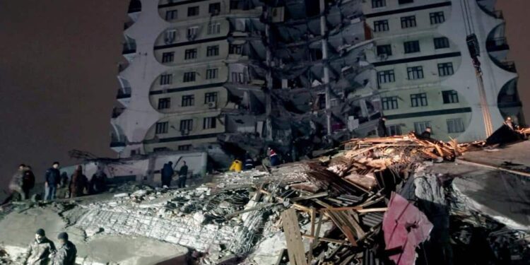 Turquía terremoto. Foto agencias.